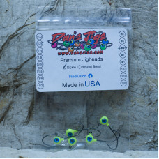 1/24 Pill Head Yellow Chartreuse #4 Sickle w/keeper